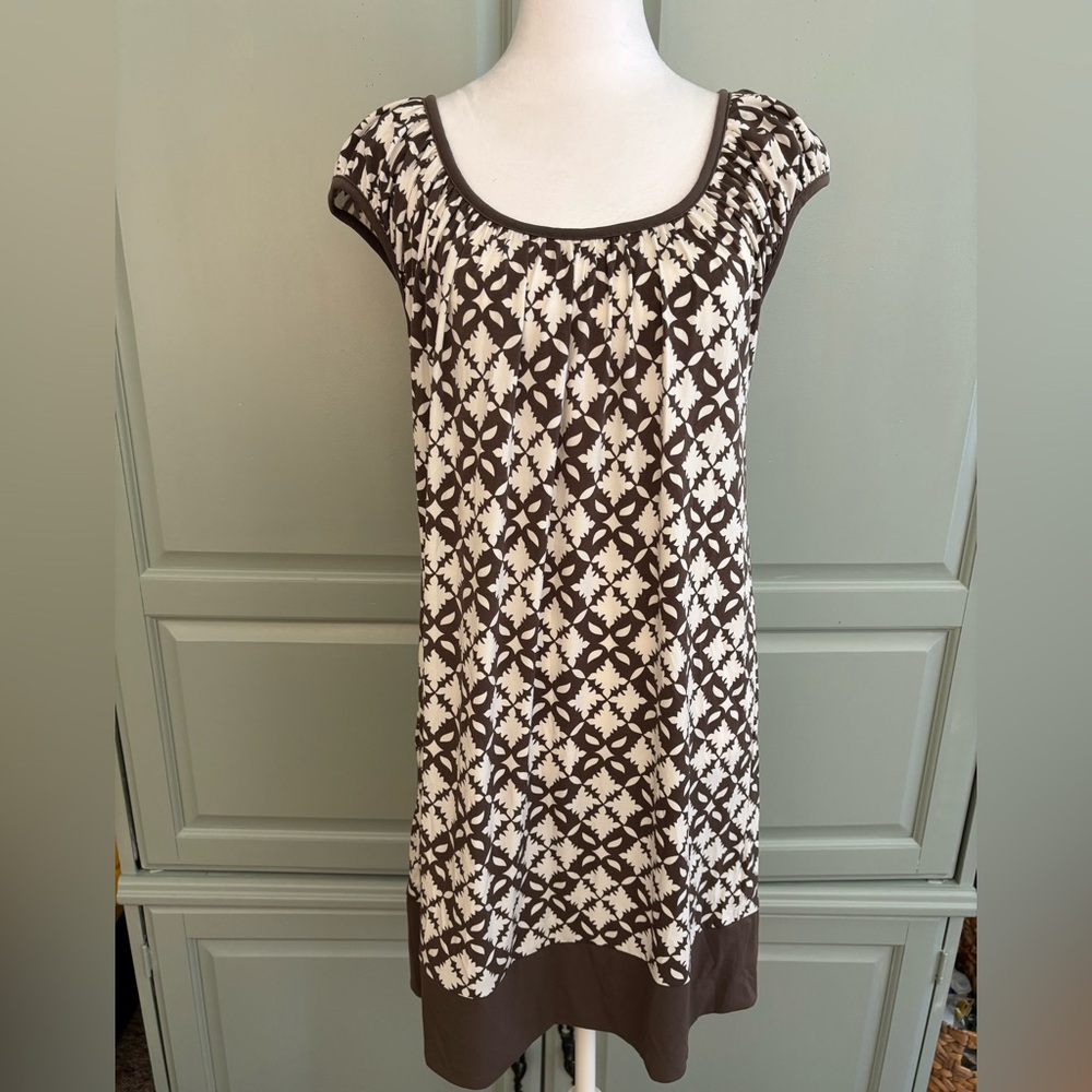 Banana Republic rayon, spandex midi dress